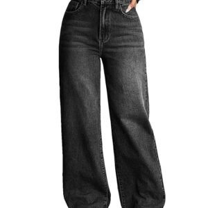 Nifty Women's Denim Stretchable High Waist Baggy Jeans for Women